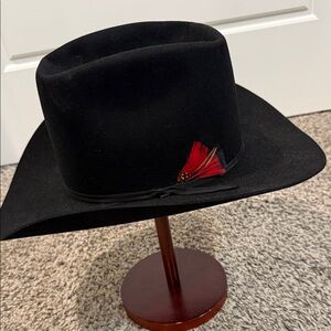 Resistol Dalton 3X Beaver Black Cowboy Hat - 7 1/4